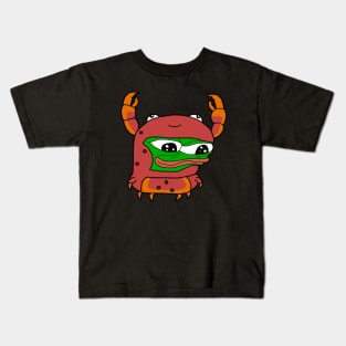 Pepe Crab Costume Apu Kids T-Shirt